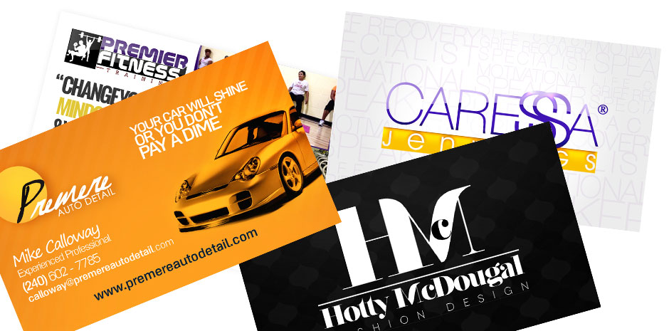 Business Card design at Thiercae in salisbury